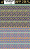 5 Colour Lozenge - Faded - Image 1