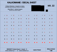 Emblematy na hemy niemieckie - WAFFEN SS - vol. 22