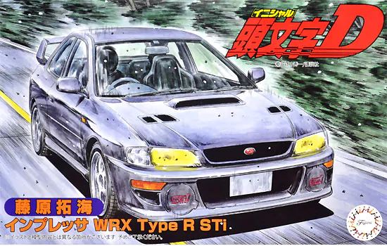 Initial D Impreza Wrx Typer Sti Takumi Fujiwara Fujimi 183664