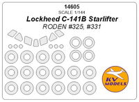Lockheed C-141B Starlifter (RODEN) + wheels masks - Image 1