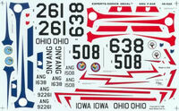 Republic F-84 E/G Air National Guard (4 schemes)