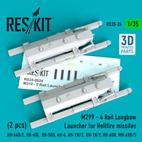 M310 - 2 Rail Launcher for Hellfire missiles (2 pcs) (AH-64D/E, UH-60L, OH-58D, AH-6, AH-1W/Z, UH-1N/Y, HH-60H, MH-60R/S)