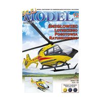 Revell-EC135 Air-Glaciers Maqueta Helicóptero,12+ Años, Multicolor, 14.3 cm  de Largo (04986)