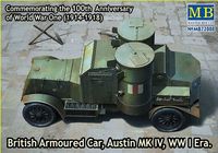 British Armoured Car, Austin, MK IV, WW I Era