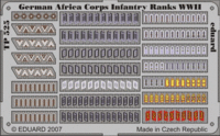 German Africa Corps Infantry Ranks WWII - Image 1