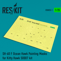 SH-60 F Ocean Hawk Painting Masks for Kitty Hawk 50007 kit