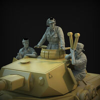 DAK turret set (Pz III & Pz IV tanks)