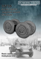 Sd.Kfz. 221/222/223 weighted wheels