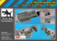 S 3A Viking big set  for Hasegawa