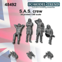 S.A.S. WWII jeep crew - Image 1