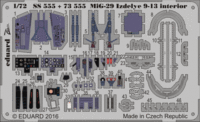 MiG-29 Izdelye 9-13 interior ZVEZDA 7278 - Image 1